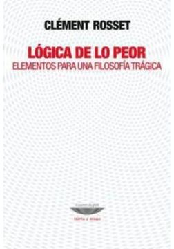 portada Lógica de lo peor (in Spanish)