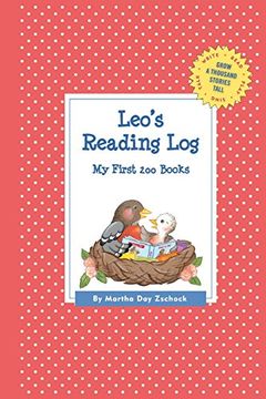 portada Leo's Reading Log: My First 200 Books (Gatst) (Grow a Thousand Stories Tall) (en Inglés)