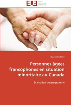 portada Personnes Agees Francophones En Situation Minoritaire Au Canada