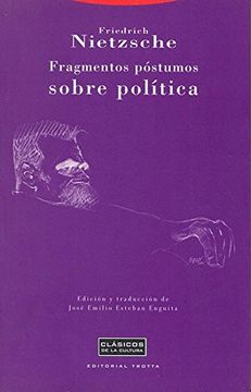 portada Fragmentos Postumos Sobre Politica (in Spanish)