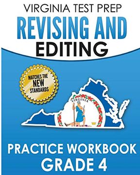 portada Virginia Test Prep Revising and Editing Practice Workbook Grade 4: Develops sol Writing and Language Skills (in English)