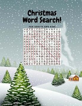 portada Christmas Word Search For Adults And Kids: Puzzles Word Game Word Find (in English)