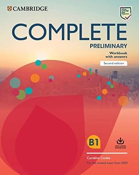portada Complete Preliminary: Second Edition. Workbook With Answers With Audio