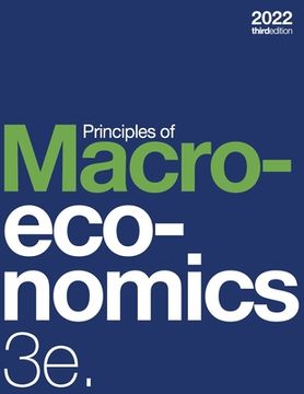 portada Principles of Macroeconomics 3e (paperback, b&w) (en Inglés)