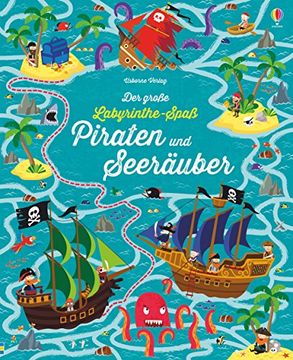 portada Der Große Labyrinthe-Spaß: Piraten und Seeräuber (en Alemán)