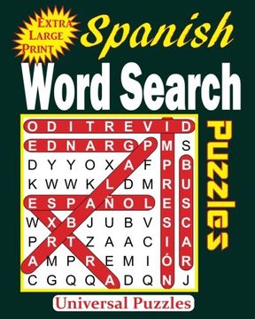 portada Spanish Word Search Puzzles: Volume 1