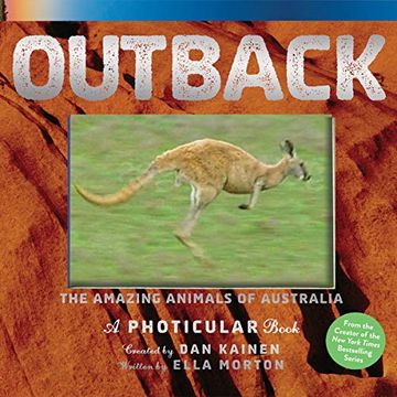 portada Outback: The Amazing Animals of Australia: A Photicular Book (in English)