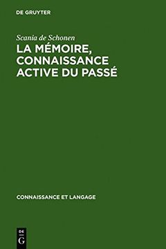 portada la memoire, connaissance active du passe (en Inglés)