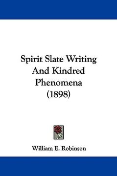 portada spirit slate writing and kindred phenomena (1898) (en Inglés)