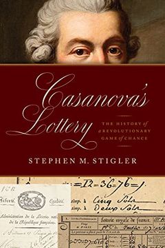 portada Casanova'S Lottery: The History of a Revolutionary Game of Chance (in English)
