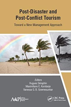 portada Post-Disaster and Post-Conflict Tourism: Toward a new Management Approach (en Inglés)