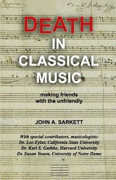 portada Death in Classical Music: making friends with the unfriendly (en Inglés)
