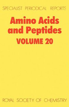 portada Amino Acids and Peptides: Volume 20: A Review of the Literature: Vol 20 (Specialist Periodical Reports) (en Inglés)