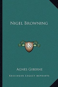 portada nigel browning (en Inglés)