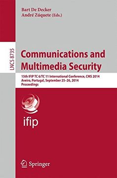 portada Communications and Multimedia Security: 15Th Ifip tc 6 (en Inglés)