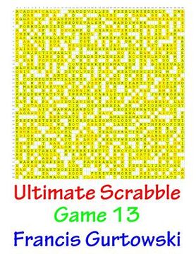 portada Ultimate Scrabble Game 13 (in English)