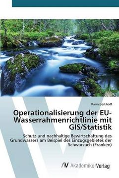 portada Operationalisierung der EU-Wasserrahmenrichtlinie mit GIS/Statistik