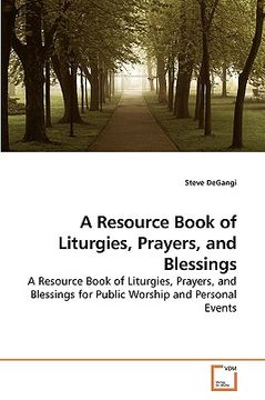 portada a resource book of liturgies, prayers, and blessings (en Inglés)