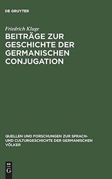portada Beiträge zur Geschichte der Germanischen Conjugation (en Alemán)