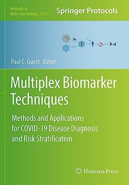 portada Multiplex Biomarker Techniques: Methods and Applications for Covid-19 Disease Diagnosis and Risk Stratification (Methods in Molecular Biology) (en Inglés)