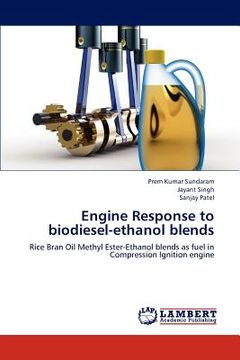 portada engine response to biodiesel-ethanol blends (en Inglés)