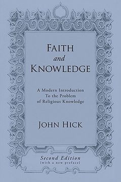 portada faith and knowledge (en Inglés)