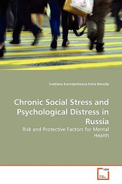 portada chronic social stress and psychological distress in russia (en Inglés)