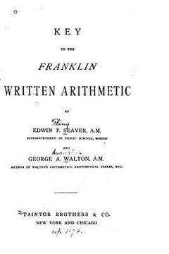 portada Key to Franklin Written Arithmetic
