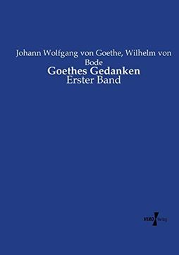 portada Goethes Gedanken: Erster Band 