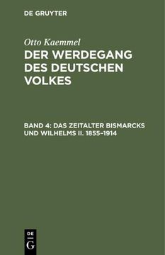 portada Das Zeitalter Bismarcks und Wilhelms ii. 1855¿ 1914 (en Alemán)