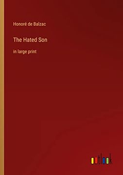 portada The Hated Son: In Large Print (in English)