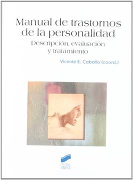 portada Manual de Trastornos de la Personalidad: Descripción, Evaluación y Tratamiento: 5022014 (Psicología. Manuales Prácticos)