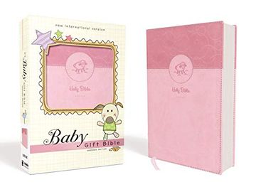 portada Niv, Baby Gift Bible, Holy Bible, Leathersoft, Pink, red Letter Edition, Comfort Print: Keepsake Edition (in English)