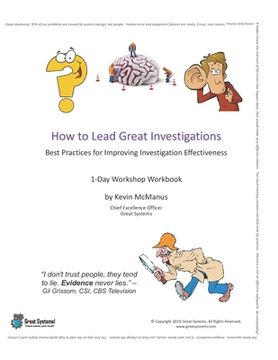 portada How to Lead Great Investigations: Best Practices for Improving Investigation Effectiveness