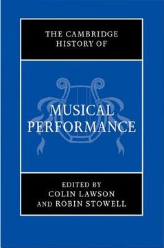 portada The Cambridge History of Musical Performance (en Inglés)
