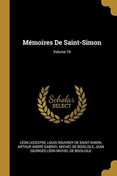portada Mémoires de Saint-Simon; Volume 19 (in French)