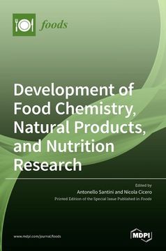 portada Development of Food Chemistry, Natural Products, and Nutrition Research (in English)