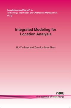 portada Integrated Modeling for Location Analysis (in English)