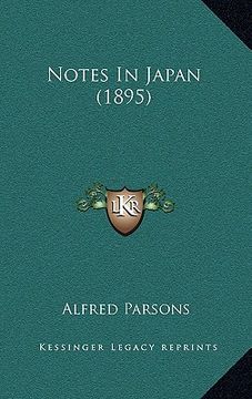 portada notes in japan (1895) (en Inglés)