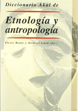 portada Diccionario Akal de Etnologia y Antropologia