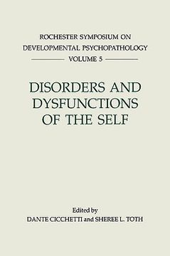 portada disorders and dysfunctions of the self (in English)