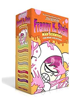 portada Franny k. Stein, mad Scientist Ten-Book Collection (Boxed Set): Lunch Walks Among us; Attack of the 50-Ft. Cupid; The Invisible Fran; The Fran That. Hair Day; Recipe for Disaster; Mood Science (en Inglés)