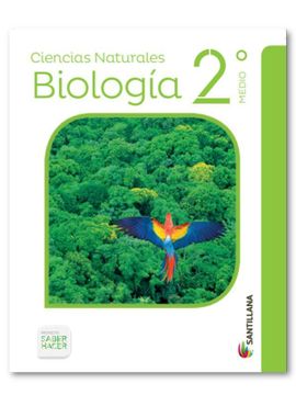 portada Biología 2° Medio Saber Hacer