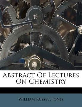 portada abstract of lectures on chemistry