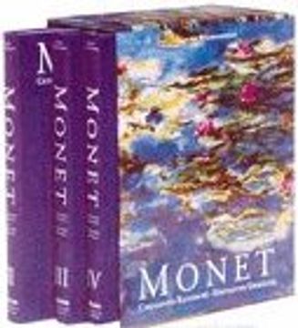 portada monet: catalogue raisonne, slipcased, 4 vol. (en Inglés)