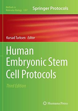 portada Human Embryonic Stem Cell Protocols