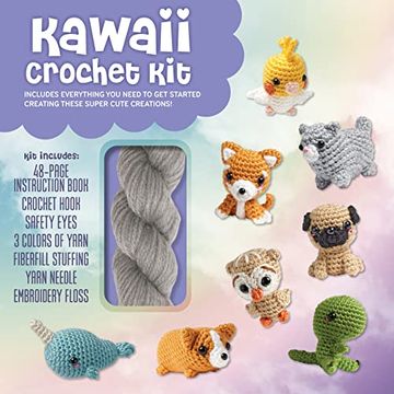 portada Kawaii Crochet kit (en Inglés)