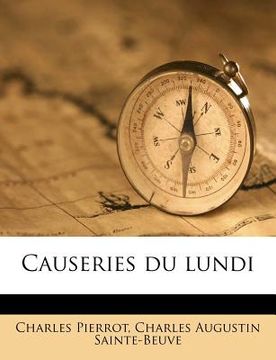 portada Causeries du lundi (en Francés)