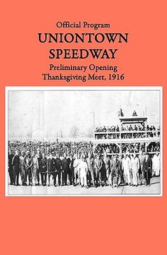 portada uniontown speedway program, 1916