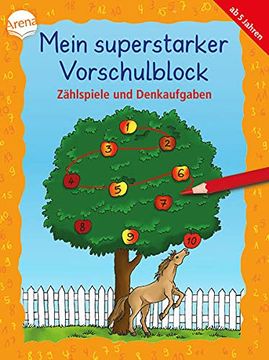 portada Mein Superstarker Vorschulblock. Zählspiele und Denkaufgaben (in German)